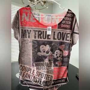 Mickey Mouse light/See through T-shirt